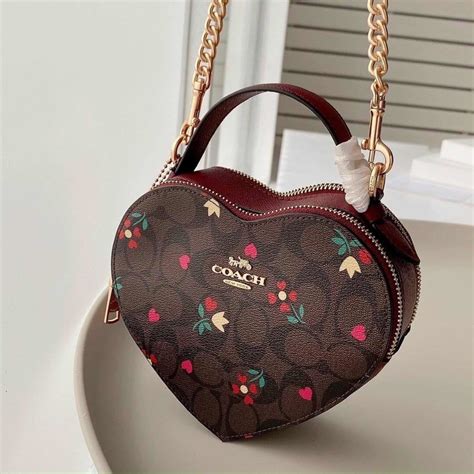 bolsa coach corazón precio